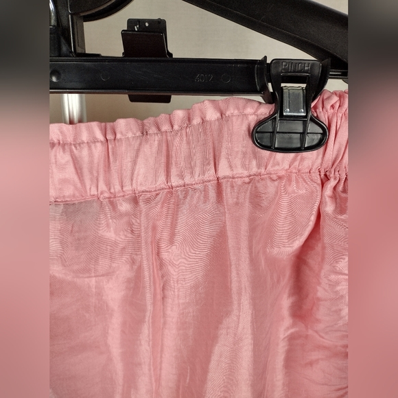 VINCE TAFFETA LANTERN PINK MINI SKIRT Size 8 NWT - Picture 10 of 14